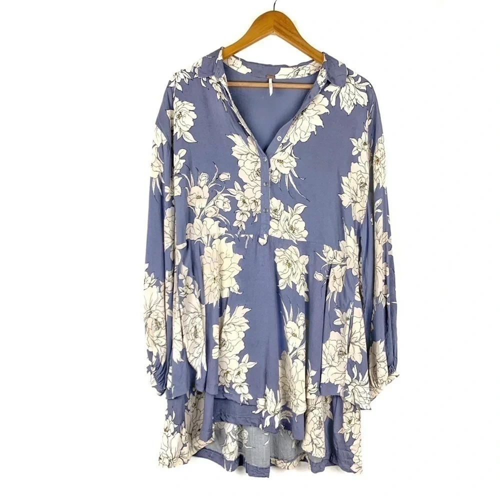 Free People Shake It floral mini dress